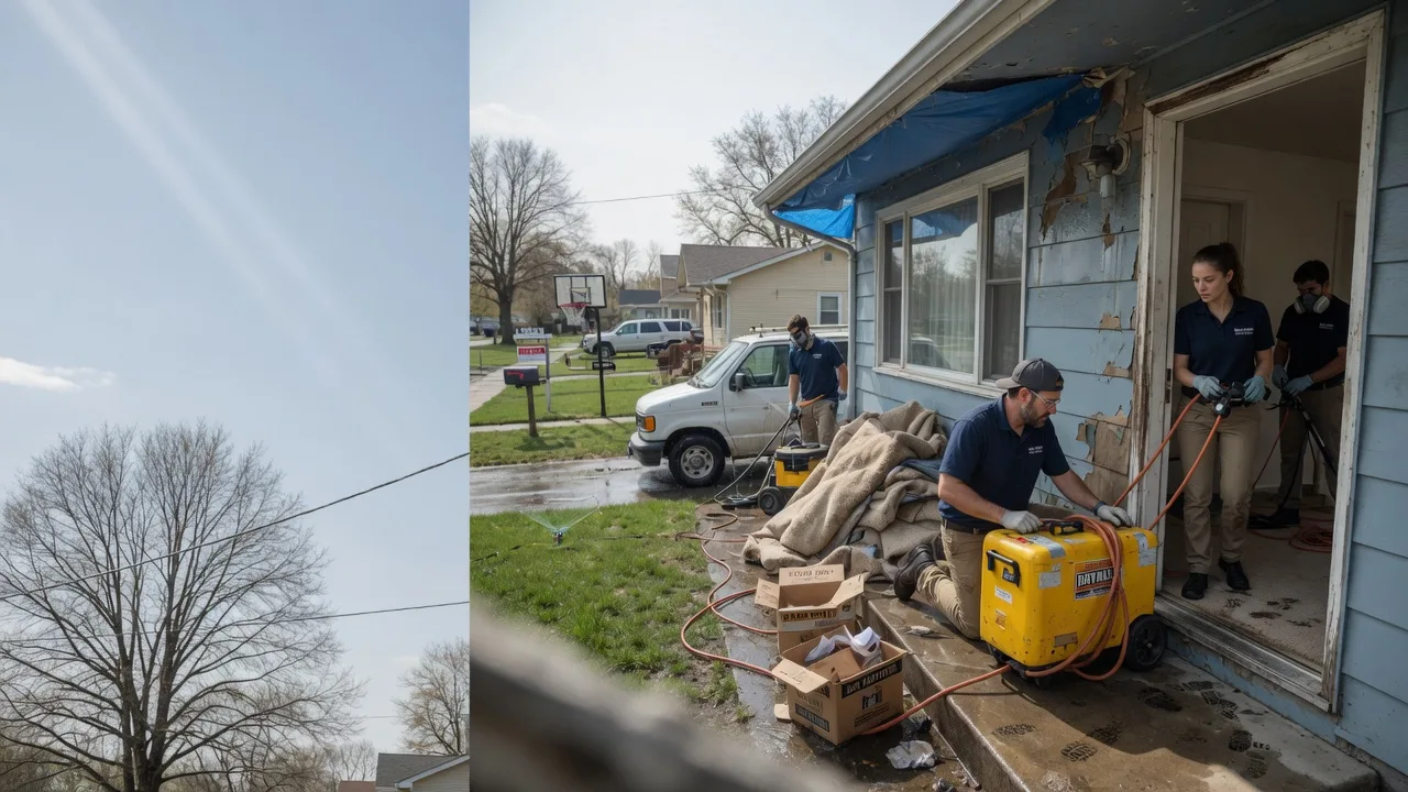 Basement Flood Cleanup in Odessa, TX near me
